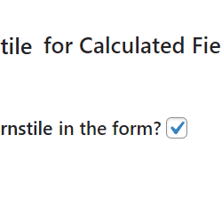 Form Settings