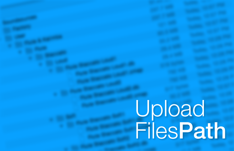 Upload Files Path